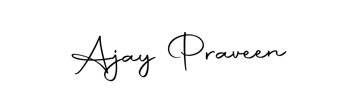 You should practise on your own different ways (Autography-DOLnW) to write your name (Ajay Praveen) in signature. don't let someone else do it for you. Ajay Praveen signature style 10 images and pictures png