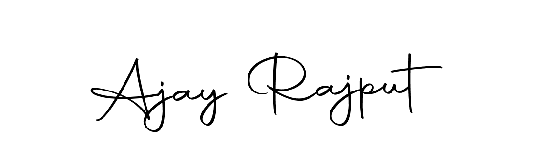 Make a beautiful signature design for name Ajay Rajput. Use this online signature maker to create a handwritten signature for free. Ajay Rajput signature style 10 images and pictures png