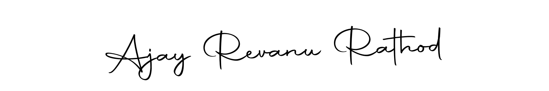 Autography-DOLnW is a professional signature style that is perfect for those who want to add a touch of class to their signature. It is also a great choice for those who want to make their signature more unique. Get Ajay Revanu Rathod name to fancy signature for free. Ajay Revanu Rathod signature style 10 images and pictures png