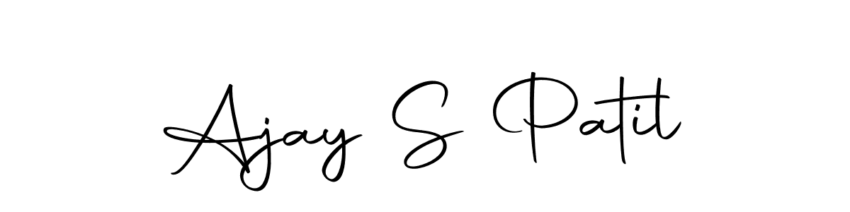 Also we have Ajay S Patil name is the best signature style. Create professional handwritten signature collection using Autography-DOLnW autograph style. Ajay S Patil signature style 10 images and pictures png
