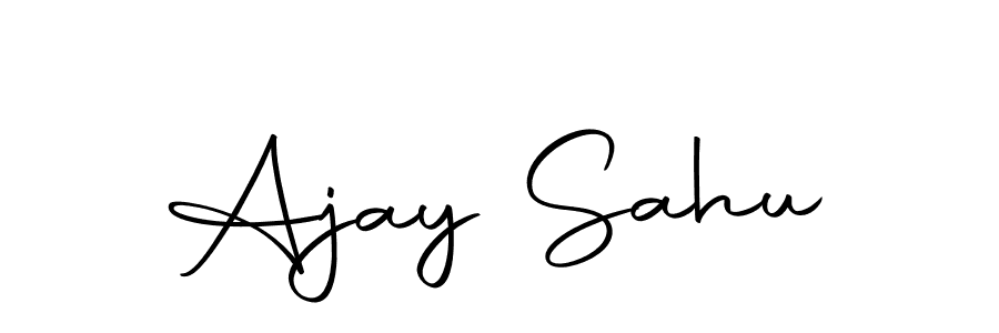 How to make Ajay Sahu signature? Autography-DOLnW is a professional autograph style. Create handwritten signature for Ajay Sahu name. Ajay Sahu signature style 10 images and pictures png