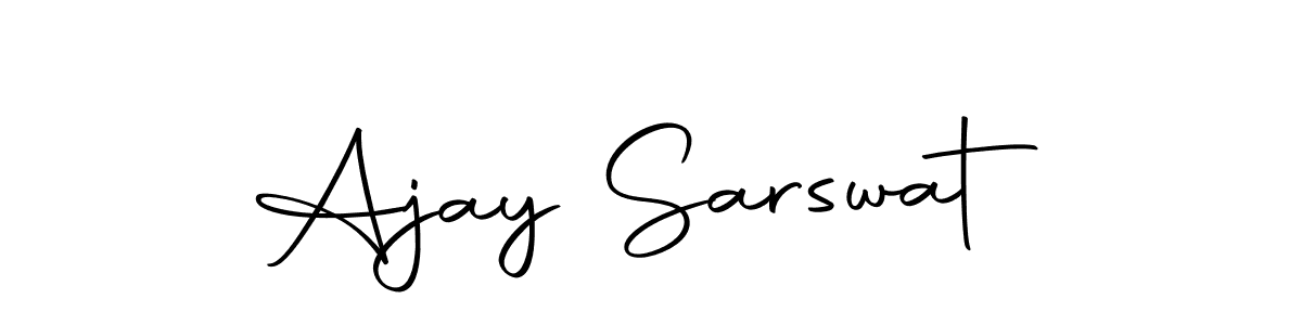 How to make Ajay Sarswat signature? Autography-DOLnW is a professional autograph style. Create handwritten signature for Ajay Sarswat name. Ajay Sarswat signature style 10 images and pictures png