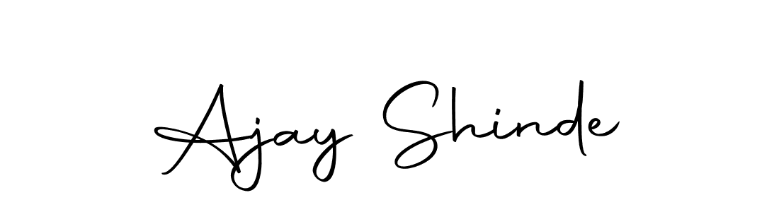 Ajay Shinde stylish signature style. Best Handwritten Sign (Autography-DOLnW) for my name. Handwritten Signature Collection Ideas for my name Ajay Shinde. Ajay Shinde signature style 10 images and pictures png