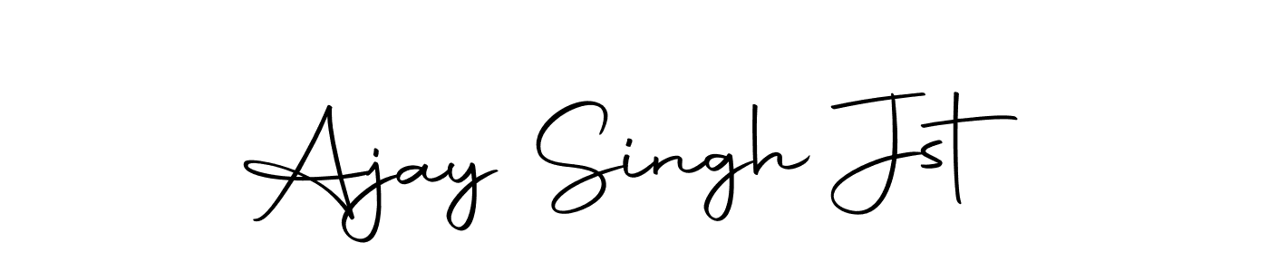 You can use this online signature creator to create a handwritten signature for the name Ajay Singh Jst. This is the best online autograph maker. Ajay Singh Jst signature style 10 images and pictures png