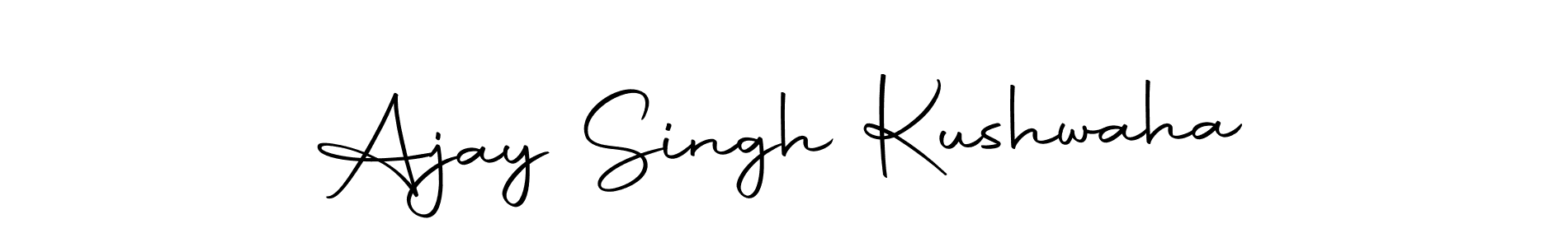 Design your own signature with our free online signature maker. With this signature software, you can create a handwritten (Autography-DOLnW) signature for name Ajay Singh Kushwaha. Ajay Singh Kushwaha signature style 10 images and pictures png