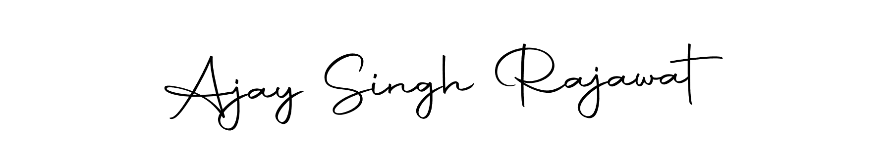 How to make Ajay Singh Rajawat name signature. Use Autography-DOLnW style for creating short signs online. This is the latest handwritten sign. Ajay Singh Rajawat signature style 10 images and pictures png