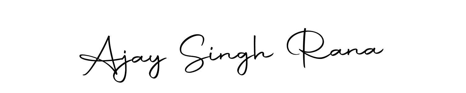 Make a beautiful signature design for name Ajay Singh Rana. Use this online signature maker to create a handwritten signature for free. Ajay Singh Rana signature style 10 images and pictures png