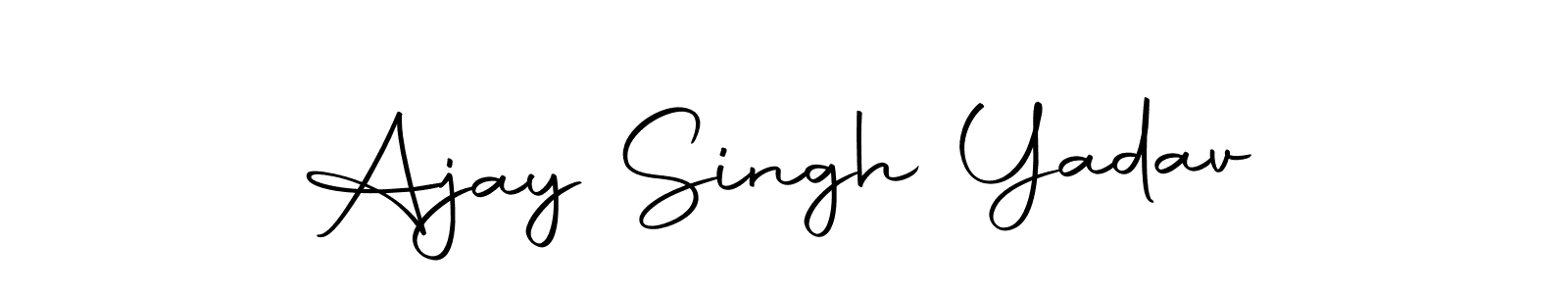 Similarly Autography-DOLnW is the best handwritten signature design. Signature creator online .You can use it as an online autograph creator for name Ajay Singh Yadav. Ajay Singh Yadav signature style 10 images and pictures png