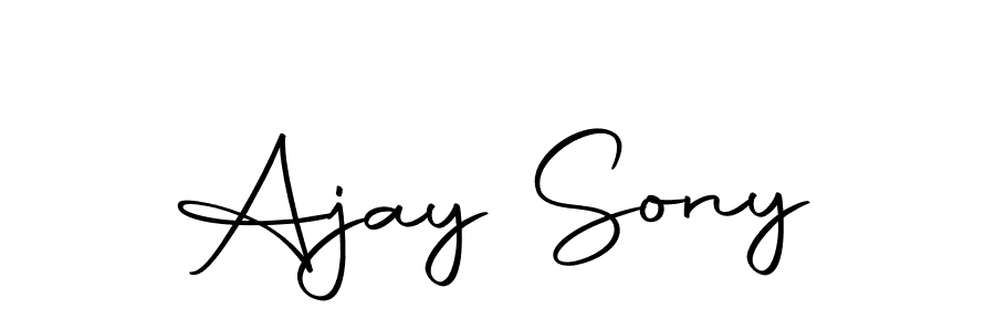 Also we have Ajay Sony name is the best signature style. Create professional handwritten signature collection using Autography-DOLnW autograph style. Ajay Sony signature style 10 images and pictures png