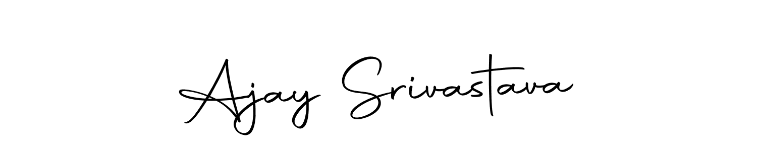 Design your own signature with our free online signature maker. With this signature software, you can create a handwritten (Autography-DOLnW) signature for name Ajay Srivastava. Ajay Srivastava signature style 10 images and pictures png