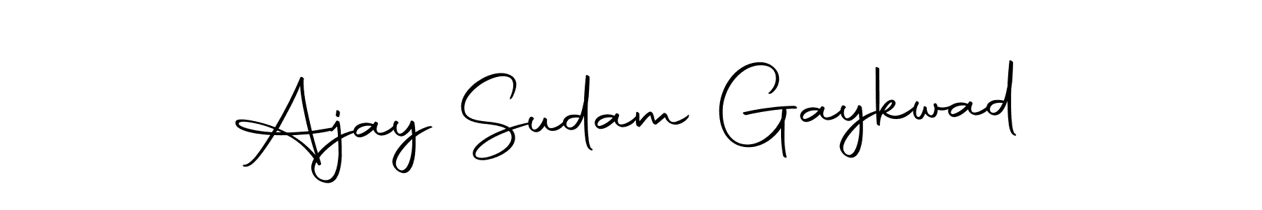 Use a signature maker to create a handwritten signature online. With this signature software, you can design (Autography-DOLnW) your own signature for name Ajay Sudam Gaykwad. Ajay Sudam Gaykwad signature style 10 images and pictures png