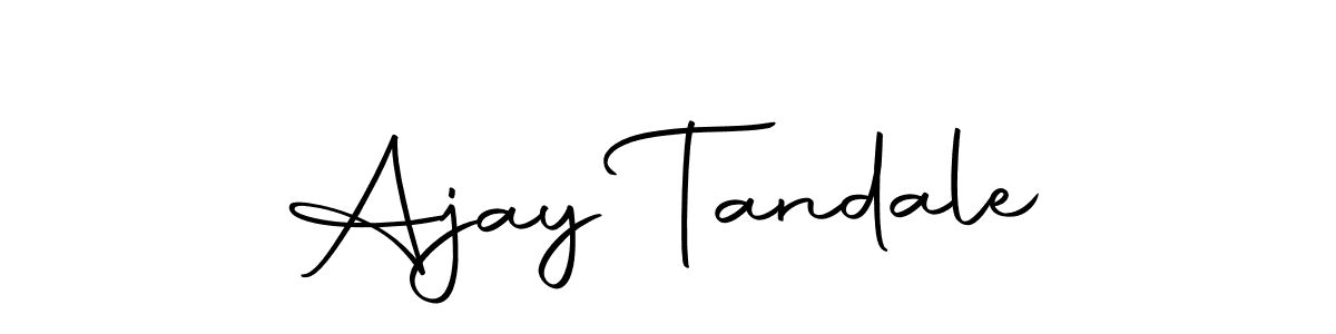 Use a signature maker to create a handwritten signature online. With this signature software, you can design (Autography-DOLnW) your own signature for name Ajay Tandale. Ajay Tandale signature style 10 images and pictures png