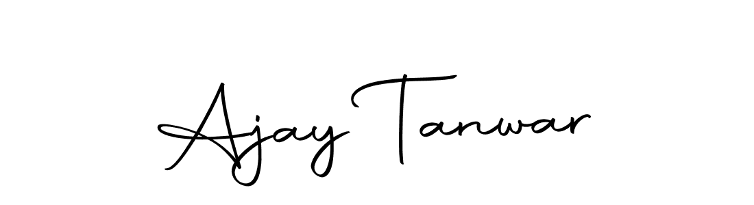 Make a short Ajay Tanwar signature style. Manage your documents anywhere anytime using Autography-DOLnW. Create and add eSignatures, submit forms, share and send files easily. Ajay Tanwar signature style 10 images and pictures png