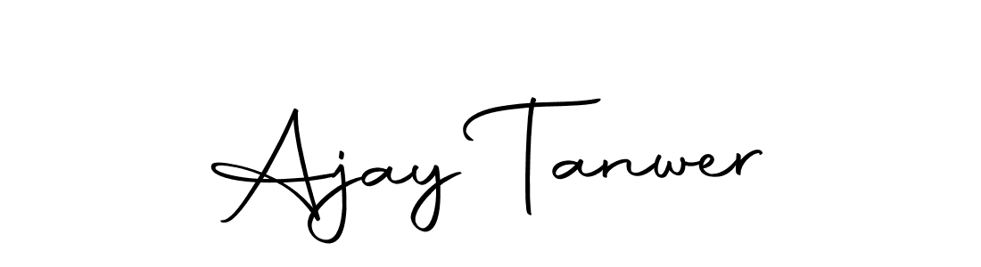 Make a beautiful signature design for name Ajay Tanwer. Use this online signature maker to create a handwritten signature for free. Ajay Tanwer signature style 10 images and pictures png