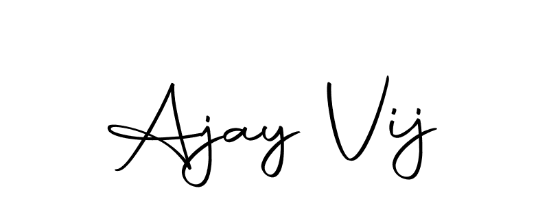 Also You can easily find your signature by using the search form. We will create Ajay Vij name handwritten signature images for you free of cost using Autography-DOLnW sign style. Ajay Vij signature style 10 images and pictures png