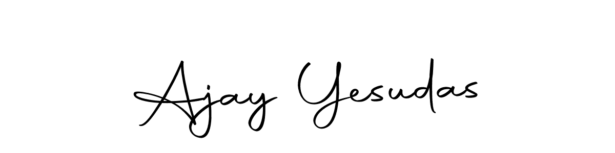 You can use this online signature creator to create a handwritten signature for the name Ajay Yesudas. This is the best online autograph maker. Ajay Yesudas signature style 10 images and pictures png