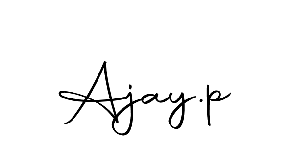 Ajay.p stylish signature style. Best Handwritten Sign (Autography-DOLnW) for my name. Handwritten Signature Collection Ideas for my name Ajay.p. Ajay.p signature style 10 images and pictures png