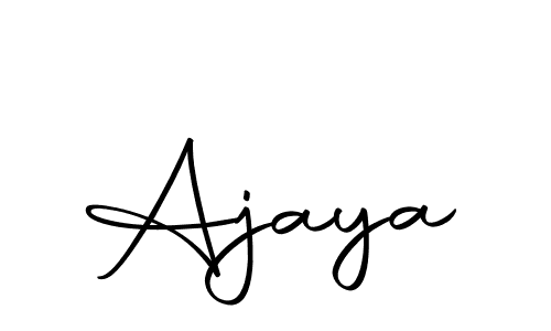 Similarly Autography-DOLnW is the best handwritten signature design. Signature creator online .You can use it as an online autograph creator for name Ajaya. Ajaya signature style 10 images and pictures png