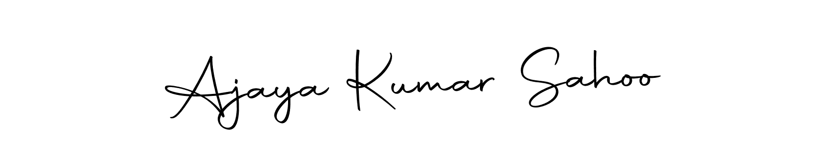 You should practise on your own different ways (Autography-DOLnW) to write your name (Ajaya Kumar Sahoo) in signature. don't let someone else do it for you. Ajaya Kumar Sahoo signature style 10 images and pictures png