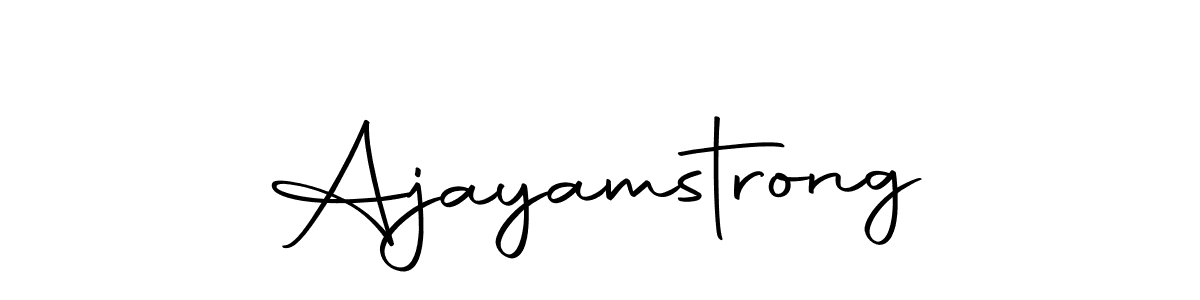 Also we have Ajayamstrong name is the best signature style. Create professional handwritten signature collection using Autography-DOLnW autograph style. Ajayamstrong signature style 10 images and pictures png