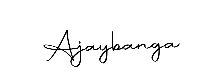 Here are the top 10 professional signature styles for the name Ajaybanga. These are the best autograph styles you can use for your name. Ajaybanga signature style 10 images and pictures png