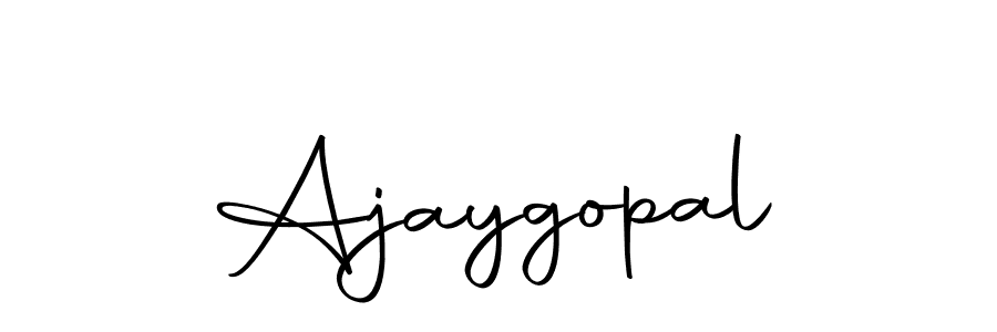 How to make Ajaygopal signature? Autography-DOLnW is a professional autograph style. Create handwritten signature for Ajaygopal name. Ajaygopal signature style 10 images and pictures png