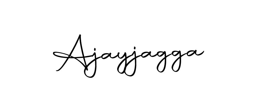 Use a signature maker to create a handwritten signature online. With this signature software, you can design (Autography-DOLnW) your own signature for name Ajayjagga. Ajayjagga signature style 10 images and pictures png