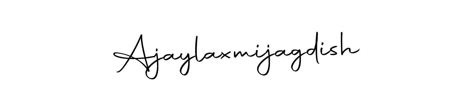 Ajaylaxmijagdish stylish signature style. Best Handwritten Sign (Autography-DOLnW) for my name. Handwritten Signature Collection Ideas for my name Ajaylaxmijagdish. Ajaylaxmijagdish signature style 10 images and pictures png