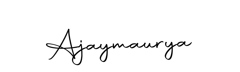 It looks lik you need a new signature style for name Ajaymaurya. Design unique handwritten (Autography-DOLnW) signature with our free signature maker in just a few clicks. Ajaymaurya signature style 10 images and pictures png