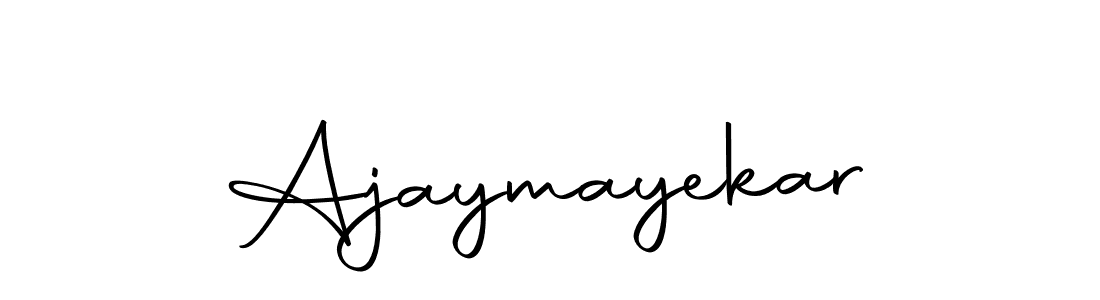 Make a beautiful signature design for name Ajaymayekar. Use this online signature maker to create a handwritten signature for free. Ajaymayekar signature style 10 images and pictures png