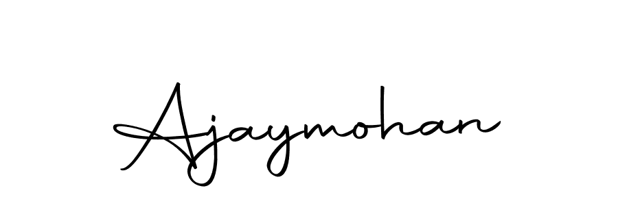 Make a short Ajaymohan signature style. Manage your documents anywhere anytime using Autography-DOLnW. Create and add eSignatures, submit forms, share and send files easily. Ajaymohan signature style 10 images and pictures png