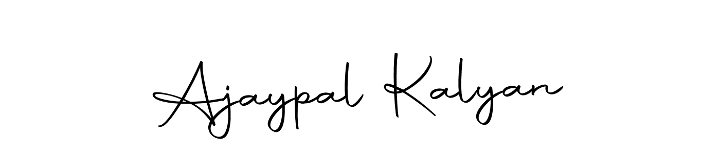 Create a beautiful signature design for name Ajaypal Kalyan. With this signature (Autography-DOLnW) fonts, you can make a handwritten signature for free. Ajaypal Kalyan signature style 10 images and pictures png