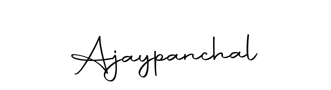 Use a signature maker to create a handwritten signature online. With this signature software, you can design (Autography-DOLnW) your own signature for name Ajaypanchal. Ajaypanchal signature style 10 images and pictures png