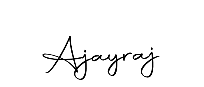 Design your own signature with our free online signature maker. With this signature software, you can create a handwritten (Autography-DOLnW) signature for name Ajayraj. Ajayraj signature style 10 images and pictures png