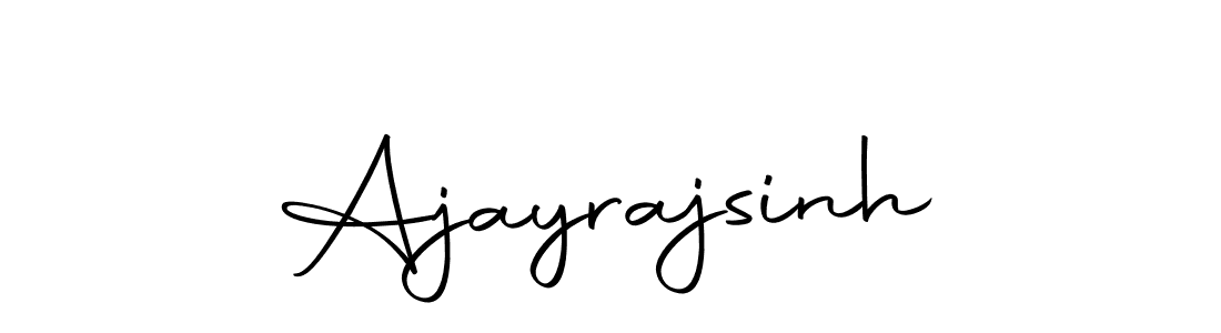 The best way (Autography-DOLnW) to make a short signature is to pick only two or three words in your name. The name Ajayrajsinh include a total of six letters. For converting this name. Ajayrajsinh signature style 10 images and pictures png
