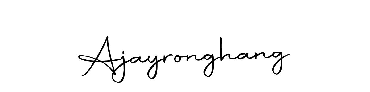 Similarly Autography-DOLnW is the best handwritten signature design. Signature creator online .You can use it as an online autograph creator for name Ajayronghang. Ajayronghang signature style 10 images and pictures png