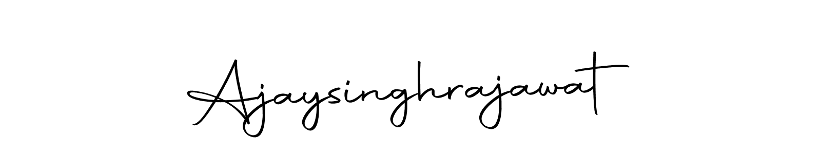 Make a beautiful signature design for name Ajaysinghrajawat. Use this online signature maker to create a handwritten signature for free. Ajaysinghrajawat signature style 10 images and pictures png