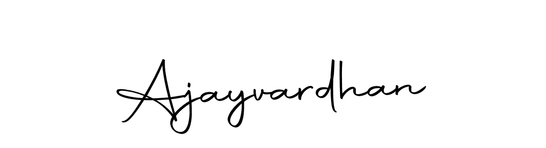 How to make Ajayvardhan name signature. Use Autography-DOLnW style for creating short signs online. This is the latest handwritten sign. Ajayvardhan signature style 10 images and pictures png