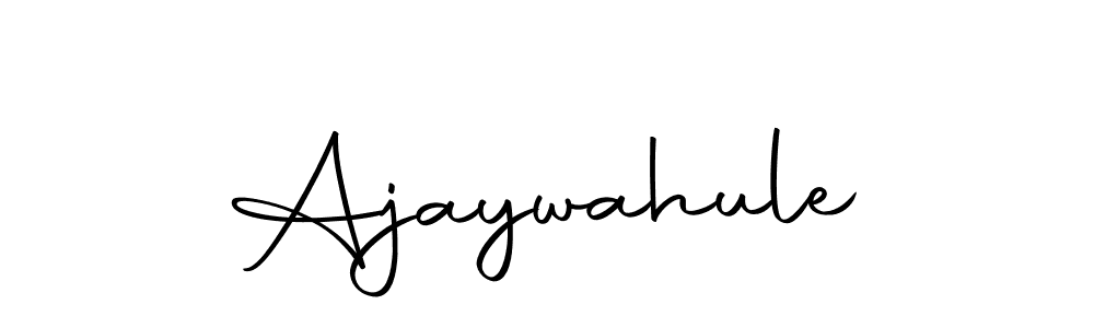 How to make Ajaywahule signature? Autography-DOLnW is a professional autograph style. Create handwritten signature for Ajaywahule name. Ajaywahule signature style 10 images and pictures png