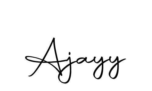 You can use this online signature creator to create a handwritten signature for the name Ajayy. This is the best online autograph maker. Ajayy signature style 10 images and pictures png