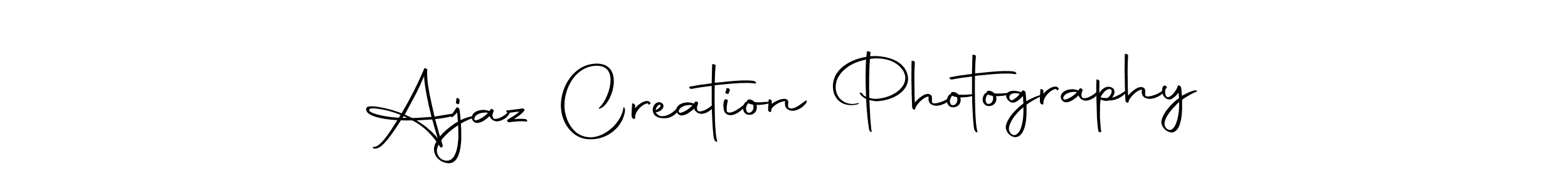 Use a signature maker to create a handwritten signature online. With this signature software, you can design (Autography-DOLnW) your own signature for name Ajaz Creation Photography. Ajaz Creation Photography signature style 10 images and pictures png