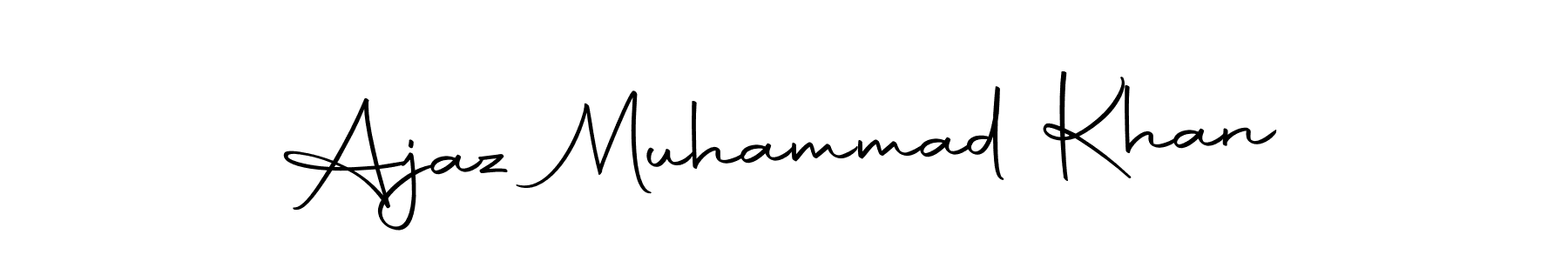 Make a beautiful signature design for name Ajaz Muhammad Khan. Use this online signature maker to create a handwritten signature for free. Ajaz Muhammad Khan signature style 10 images and pictures png