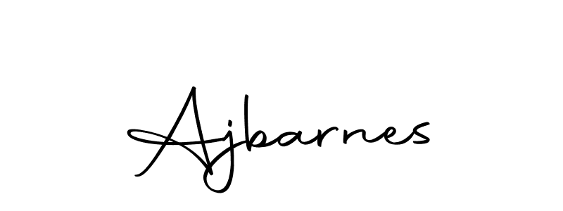 Make a beautiful signature design for name Ajbarnes. With this signature (Autography-DOLnW) style, you can create a handwritten signature for free. Ajbarnes signature style 10 images and pictures png