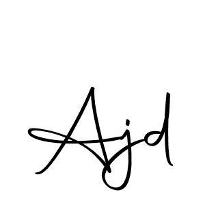 How to make Ajd name signature. Use Autography-DOLnW style for creating short signs online. This is the latest handwritten sign. Ajd signature style 10 images and pictures png