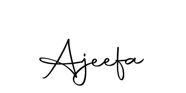 It looks lik you need a new signature style for name Ajeefa. Design unique handwritten (Autography-DOLnW) signature with our free signature maker in just a few clicks. Ajeefa signature style 10 images and pictures png