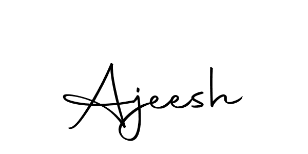 Similarly Autography-DOLnW is the best handwritten signature design. Signature creator online .You can use it as an online autograph creator for name Ajeesh. Ajeesh signature style 10 images and pictures png