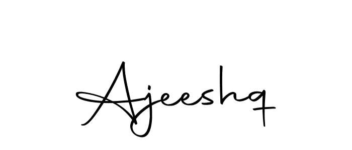 Once you've used our free online signature maker to create your best signature Autography-DOLnW style, it's time to enjoy all of the benefits that Ajeeshq name signing documents. Ajeeshq signature style 10 images and pictures png