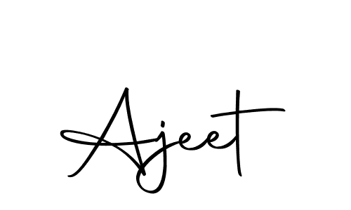 Also we have Ajeet name is the best signature style. Create professional handwritten signature collection using Autography-DOLnW autograph style. Ajeet signature style 10 images and pictures png