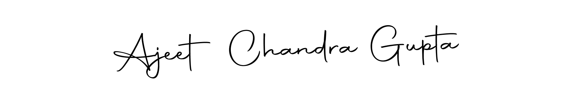 How to make Ajeet Chandra Gupta signature? Autography-DOLnW is a professional autograph style. Create handwritten signature for Ajeet Chandra Gupta name. Ajeet Chandra Gupta signature style 10 images and pictures png