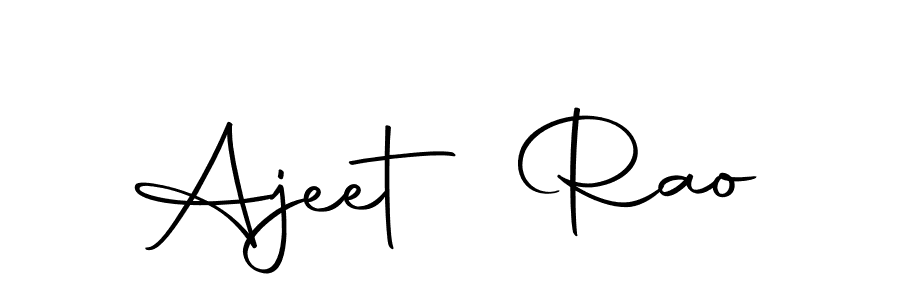 You should practise on your own different ways (Autography-DOLnW) to write your name (Ajeet Rao) in signature. don't let someone else do it for you. Ajeet Rao signature style 10 images and pictures png